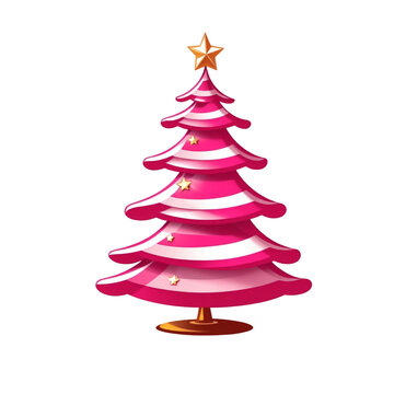  Pink Christmas Tree Graphics For Christmas