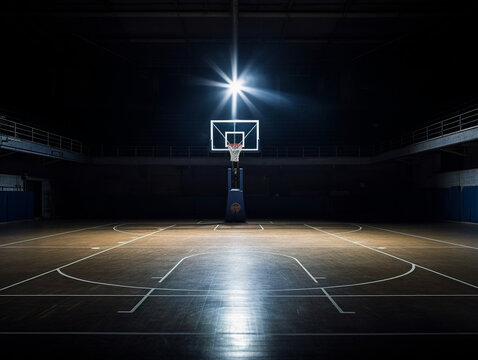 An image of an empty basketball court with the filename "00040 00 rl" displayed.