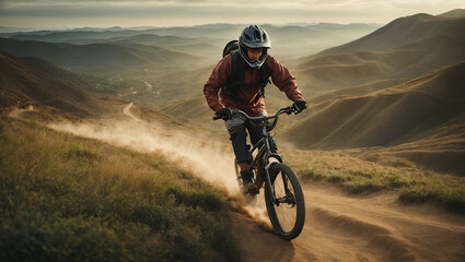 mountain bike rider