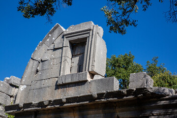Naklejka premium Termessos Ancient City is an important ancient city - Antalya - Turkey