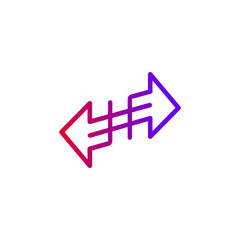 Vectors are two arrows in opposite directions. Hashtag Translate.