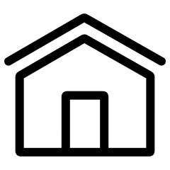 Home homepage icon symbol vector image. Illustration of the house real estate graphic property design image