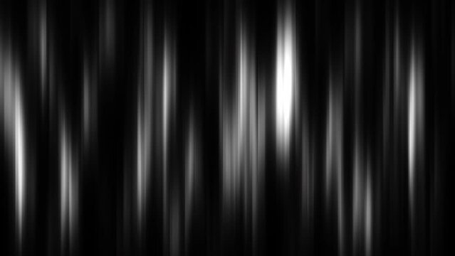 Abstract black curtain background with fast wavy motion. Shining shine. Looped animation.