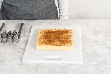 Christmas Eggnog fudge
