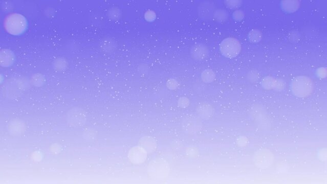 Snow And White Bokeh