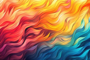 Obraz premium Seamless Abstract Colorful Texture Pattern