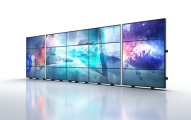 High Resolution LCD Video Wall