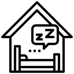 Home homepage icon symbol vector image. Illustration of the house real estate graphic property design image