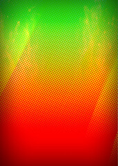 Red, green holiday vertical background with copy space for text or image, Usable for banner, poster, Ad, events, party, sale, celebrations, and various design works
