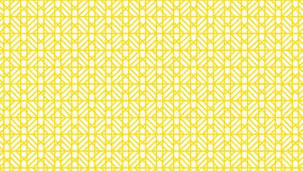 Abstract geometric yellow and white background