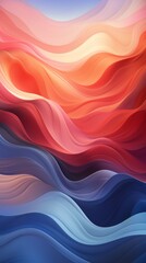 Fototapeta premium Colorful wavy gradient background for smartphone