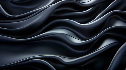 Obraz premium black satin background HD 8K wallpaper Stock Photographic Image
