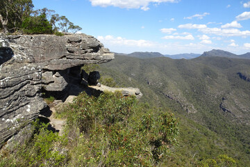 Fototapeta premium Balconies at Reed Lookout in the Grampians region of Victoria, Australia