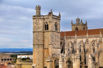 Fototapeta na wymiar Narbonne Cathedral