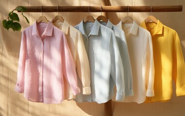 Linen Shirt in Perfect Pastels
