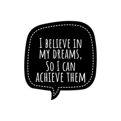 Positive Affirmation Quote Illustration