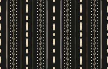 Fototapeta premium Ethnic abstract ikat art. Aztec ornament print. geometric ethnic pattern seamless color oriental. Design for background ,curtain, carpet, wallpaper, clothing, wrapping, Batik, vector illustration.