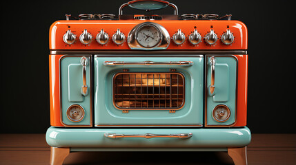 Vintage stove 50s