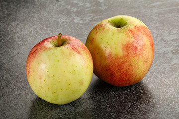 Sweet juicy ripe organic apples