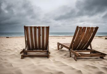 Beachside Vacation Vibes, 
Sun and Sea Loungers, 
Tranquil Beach Getaway