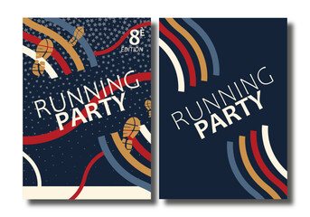 Composition 2 affiche running party