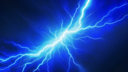 blue lightning bolt background