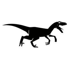 Tyrannosaur dinosaur icon simple illustration of tyrannosaur dinosaur vector icon