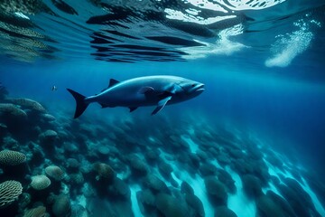 Obraz premium fish in the water