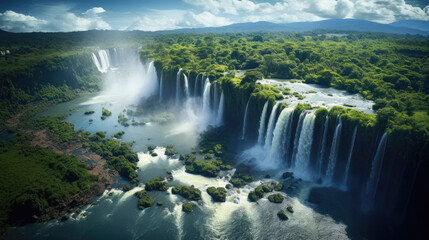 Fototapeta premium Power & Beauty of Nature Waterfalls