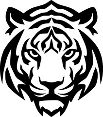 Tiger - High Quality Vector Logo - Vector illustration ideal for T-shirt graphic