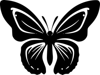 Butterfly | Minimalist and Simple Silhouette - Vector illustration