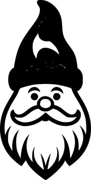 Gnome - High Quality Vector Logo - Vector illustration ideal for T-shirt graphic