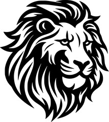Naklejka premium Lion - High Quality Vector Logo - Vector illustration ideal for T-shirt graphic