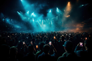 A pulsating concert and a sea of mobile phones blend in a mesmerizing display of music, lights, and...