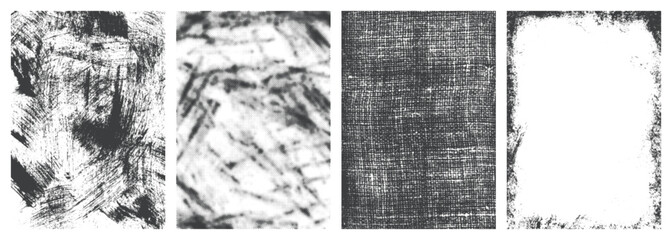 Rough surfaces monochrome set textures