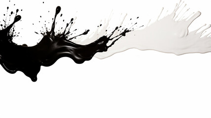 black texture background crude oil, abstract smooth dark liquid energy fossil fuel - obrazy, fototapety, plakaty