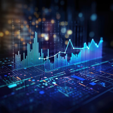 Business data analysis and analytics of customers insights with charts.
