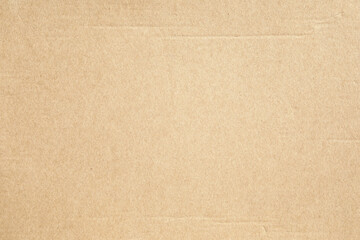 Brown Carton box kraft paper background texture with lines