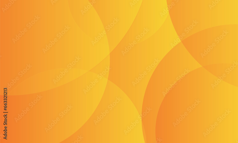 Poster minimal geometric background. orange element with gradient fluid. dynamic shape composition. round. 