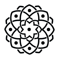 Mandala Vector Art, Icons