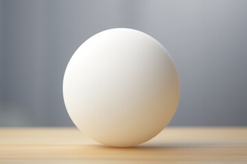 Fototapeta na wymiar A white ball isolated