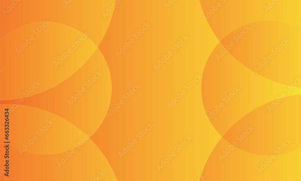Poster minimal geometric background. orange element with gradient fluid. dynamic shape composition. round. 