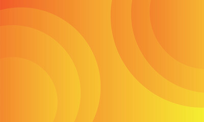 Minimal geometric background. Orange element with gradient fluid. Dynamic shape composition. round. Eps10 vector