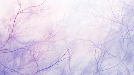 Fototapeta na wymiar the branches of a tree are purple and pink in color. generative ai
