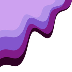 Paper Cut Wave Corner