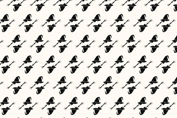 Halloween background vector, Halloween witch broom and witch hat. Halloween 2023 decorative elements.