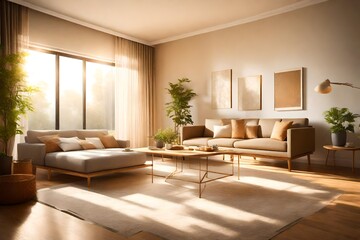 modern room with sofa set