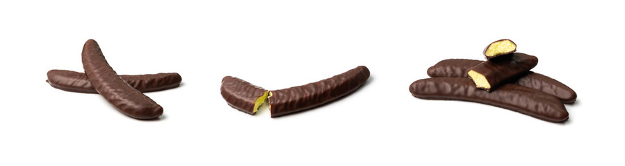 Chocolate Banana Isolated
