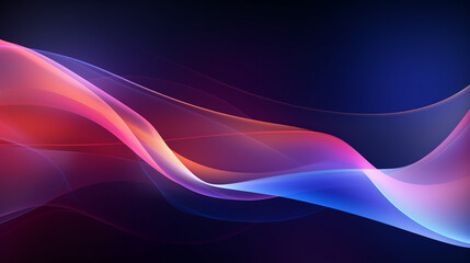 Fototapeta premium abstract 3D energy perspective with fractals and curves in motion background 16:9 widescreen wallpapers