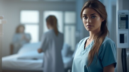 Fototapeta premium 医療従事者の女性